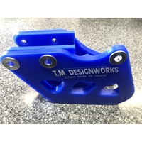 Dirtbike Australia TM Designworks Rear Chain Guide Yamaha A Ext 1 : 98-06 YZ/F WR/F, 97-07 YZ , Blue YSM 