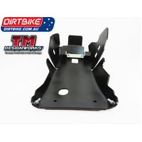 TM Designworks Australia Skid Plate (23-25)  KTM 250/300 SX/XC,   (23-25)  HUS TC/TX 250/300. (24-26)  HUS TE 250/300. GAS GAS (24-26) EC, EX 250/300.