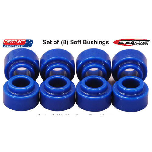 Scotts Steering Damper Australia  : Scotts Rubber Sub Mount Rubbers Blue ( Soft)