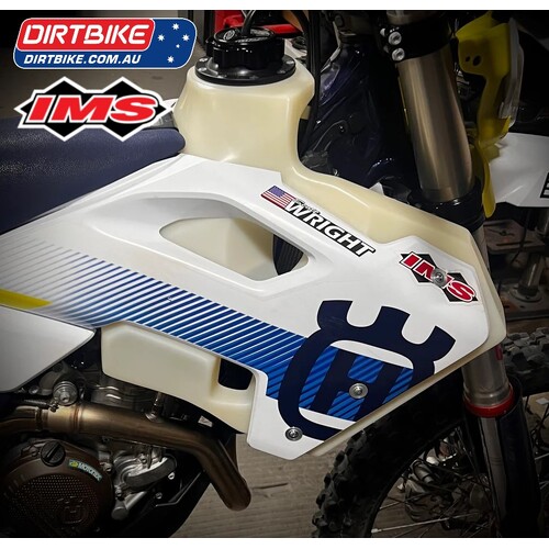 IMS Tanks Australia Husqvarna 112 444-N2  4.5 Gallon CLEAR (OLD Fuel Pump). (24->C) 250 / 350 / 450 / 501  FE.   (23->C) 250 / 350 / 450  FC / FX.