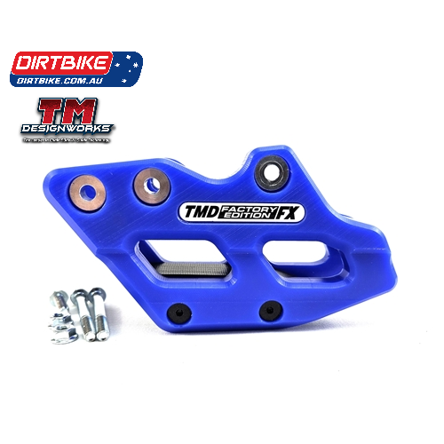 TM Designworks Australia Rear Chain Guide Yamaha B Extreme Blue (23->C) YZF 450,   (24->C)  YZF 250