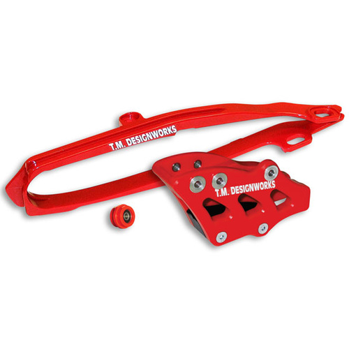 TM Designworks  Australia Slide & Guide Kit  Extreme   Honda  E  RED :  (09-12) CRF450R,  (10-13) CRF250R