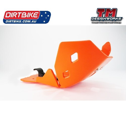 TM Designworks Australia Skid Plate (19-22)  KTM 250/300 SX/XC,   (19-22)  HUS TC/TX 250/300. (20-23)  HUS TE 250/300. GAS GAS (21-23) EC, EX 250/300.