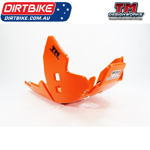 TM Designworks Australia Skid Plate (23-25)  KTM 250/300 SX/XC,   (23-25)  HUS TC/TX 250/300. (24-26)  HUS TE 250/300. GAS GAS (24-26) EC, EX 250/300.